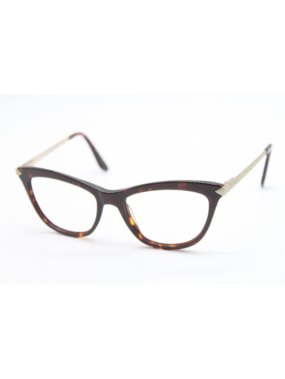 NEW GUESS GU 2655 052 DARK BROWN TORT GOLD SPARKLE AUTHENTIC EYEGLASSES 53-17
